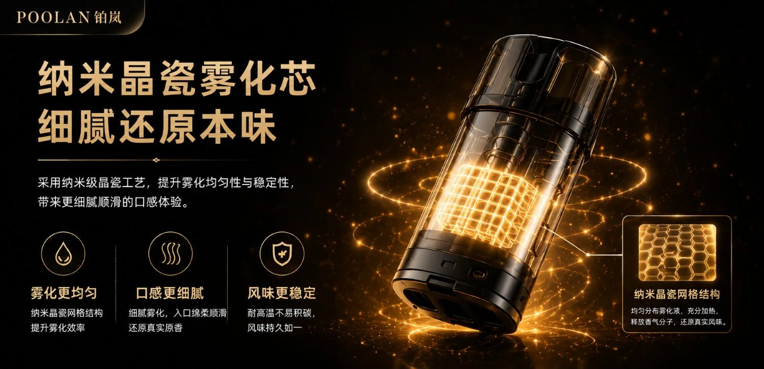 铂岚星迈系列念关山雾化芯介绍